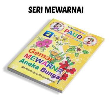 Buku Anak Buku Mewarnai Anak 2 dan 3 Tahun Paud TK SD : Gemar Mewarnai Lingkungan Buah Dan Bunga Bil