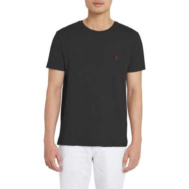 POLO - 7176.48 Mens Jersey Crewneck T-Shirt Little Pony - Black Heater M