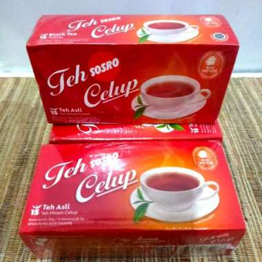 Teh Celup Teh Tarik Tea Bag Sosro Sariwangi Gopek Dandang Tongji Sariwangi 25'