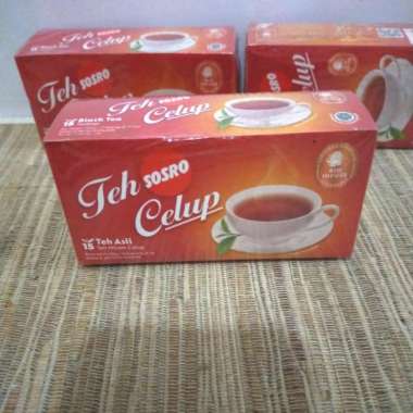 Teh Celup Teh Tarik Tea Bag Sosro Sariwangi Gopek Dandang Tongji Sosro 15'