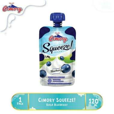 Yogurt Cimory Squeeze Yogurt 120g - Varian Rasa:_ Peach
