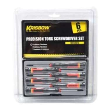 Krisbow Set Obeng Presisi Torx 6 Pcs