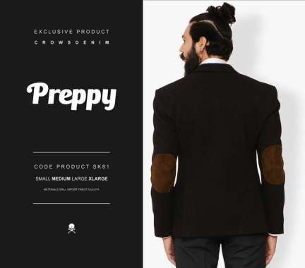 Jas Blazer Preppy Korean Style - SK81 XXL