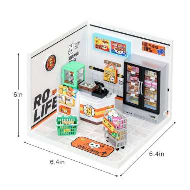 Robotime Super Creator Energy Supply Store Plastic DW002 3D Puzzle