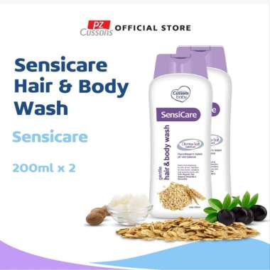 Cussons Baby Sensicare Gentle Hair & Body Wash [200 mL/Twinpack]