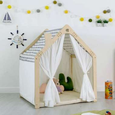 Ebonia - ANGEL Play House BEAR Rumah kayu mainan anak