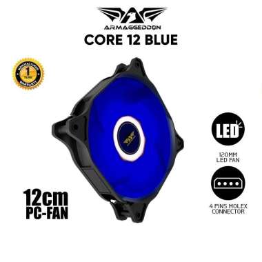 Fan Casing Armaggeddon Core 12 Series | LED 12Cm Fan PC CORE 12 BLUE