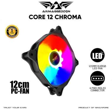 Fan Casing Armaggeddon Core 12 Series | LED 12Cm Fan PC CORE 12 RGB
