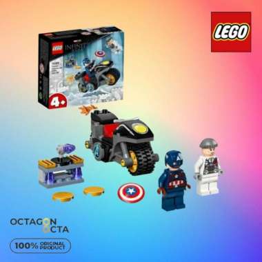 ORIGINAL LEGO Marvel Captain America and Hydra Face-Off 76189