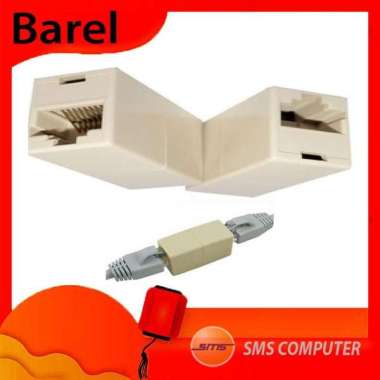 Barel RJ45 Sambungan Kabel Lan