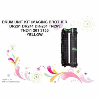 DRUM UNIT BROTHER DR261 DR241 DR-261 TN261 TN241 261 3150 Y - Kuning Multicolor