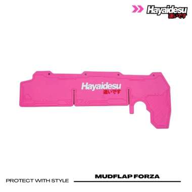 Hayaidesu Mud Flap Penahan Lumpur FORZA 250 PINK