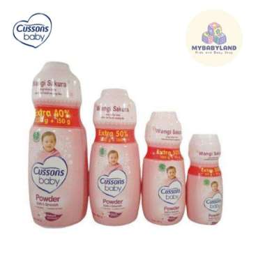 Cussons Baby Powder / Bedak Bayi / Bedak Tabur Bayi | Cusson 350+150 Pink