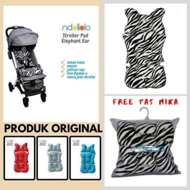 Ndollolo Alas Stroller Kuping Gajah - Universal untuk Semua Jenis Stroller Biru