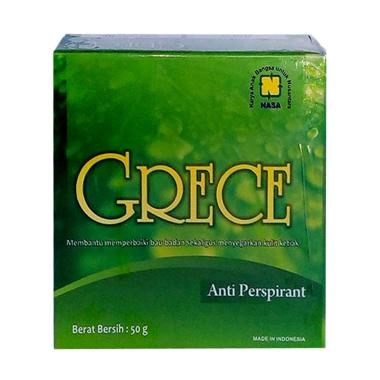 Sabun Penghilang Bau Badan - GRECE Original Green Off White
