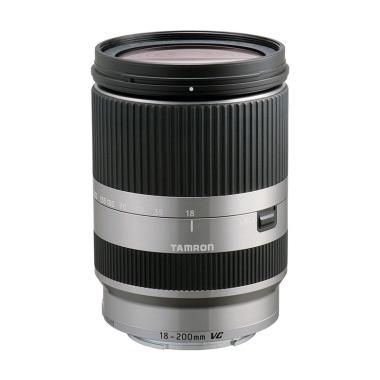 Tamron 18-200mm Di III VC F-3.5-6.3 For EOS M Lensa Kamera - Silver