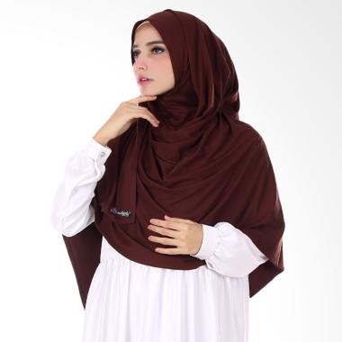 Nuhijab Shawl Kerudung Semi Instant - Coffee Brown