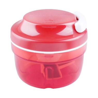 Tupperware Turbo Merah Chopper Peralatan Masak