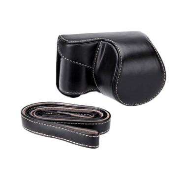 Third Party Leather Casing for SONY A6000 - Hitam