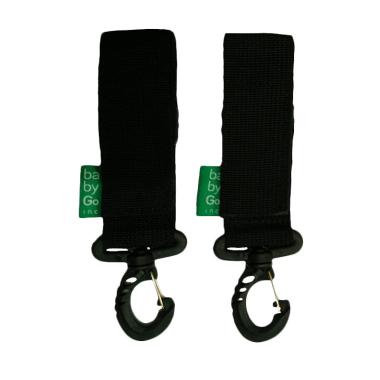 BabyGo Inc Universal Stroller Hooks - Hitam [2 Pcs]