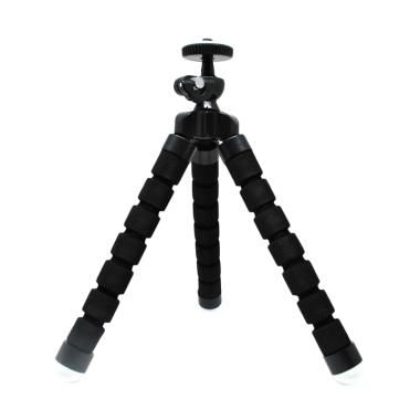 Universal Spider Flexible Mini Tripod - Hitam