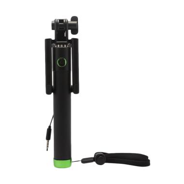 Tongsis Locust Series Monopod with Kabel Shutter - Green