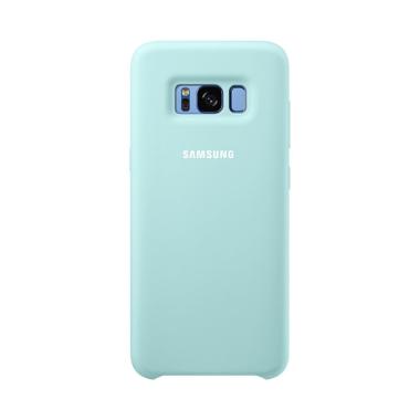 Samsung Silicone Cover Casing for Galaxy S8 - Blue