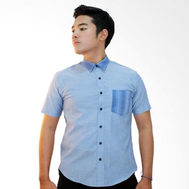 Ornith 9111.S Aurellio Short Sleeve Shirt - Baby Blue