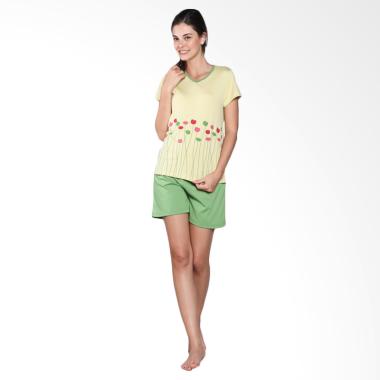 Puppy Chintya Sleep Wear 81606 21604 GR Baju Tidur Wanita