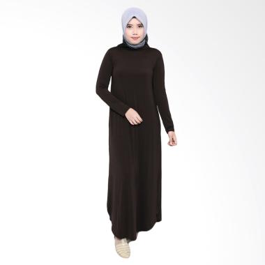 Zoya Fashion Inner Karima Dress Muslim - Dark Brown