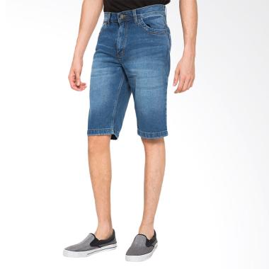 2Nd RED Short Pants Denim Celana Pendek Pria 151620 - Light Blue