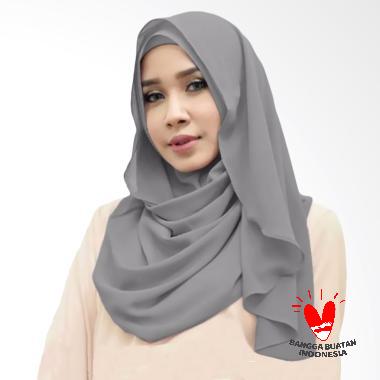 Milyarda Hijab Orchid Kerudung Instant - Grey