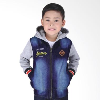 Catenzo Junior Dennis CRC 004 Jaket Denim Anak