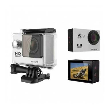 Jual T4shops Action Camera Silver 4k Ultra Hd Wifi Lcd Screen 2