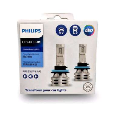 Lampu LED Philips H11 Ultinon Essential G2