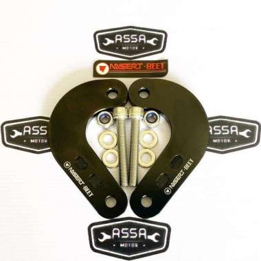 Lowering Kit Yamaha Vixion R15 Xabre MT15 XSR 155 Nassert Beet Black