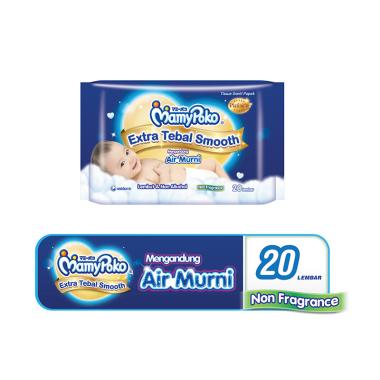 Mamy Poko Baby Wipes Extra Tebal Smooth