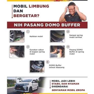Domo Buffer Etios Valco - Stabilizer Anti Limbung Valco - Shock Depan