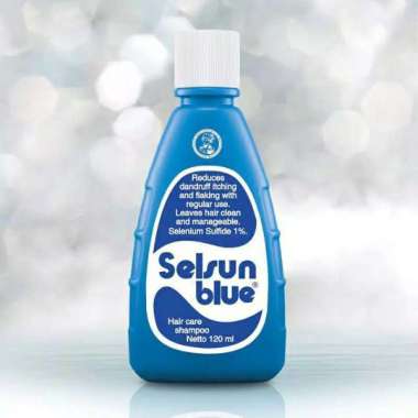 Selsun Blue Shampoo 120 ml | Selsun Biru Penghilang Ketombe