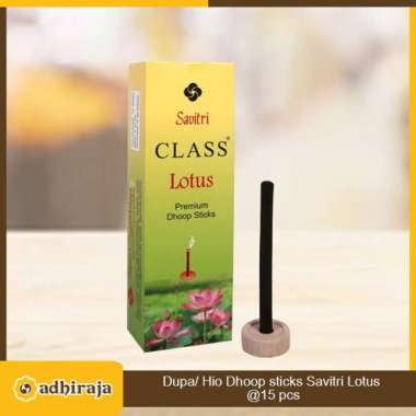 Dupa Hio Wangi India Savitri Lotus Dhoop Stick @ 15 stick