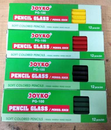 Harga Grosir - Pensil Kaca Joyko - 5 Pack Multicolor