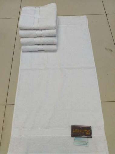 handuk lenuta putih 40x80 hotel salon pijat refleksi souvenir