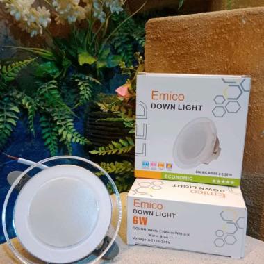 downlight 3 warna Emico 6 watt