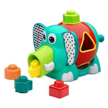 Bkids Spin and pop Shape Sorter Elephant 12m mainan anak bayi preloved
