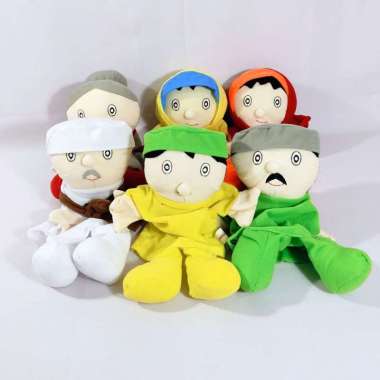 Omocha - Boneka Tangan Keluarga Muslim isi 6