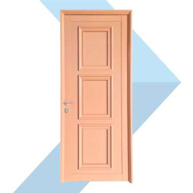 ALPHAMAX Max 9-PU3 Pintu Rumah Pintu Depan Pintu Utama Pintu Kamar Pintu Aluminium Full Panel 3 Orna