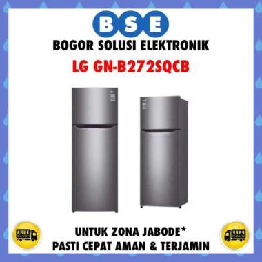 LG GNB272SQCB | GN-B272SQCB | KULKAS LG 2 PINTU | KULKAS INVERTER