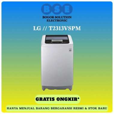 LG MESIN CUCI TOP LOADING 13KG| T2313VSPM | T-2313VSPM | LG 13 KG