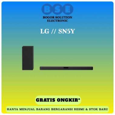 LG SOUNDBAR SN5Y 2.1 Ch 400 Watt | Hi-Res AUDIO | LG SN5Y Soundbar LG
