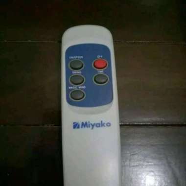 remote kipas angin Miyako model TJR